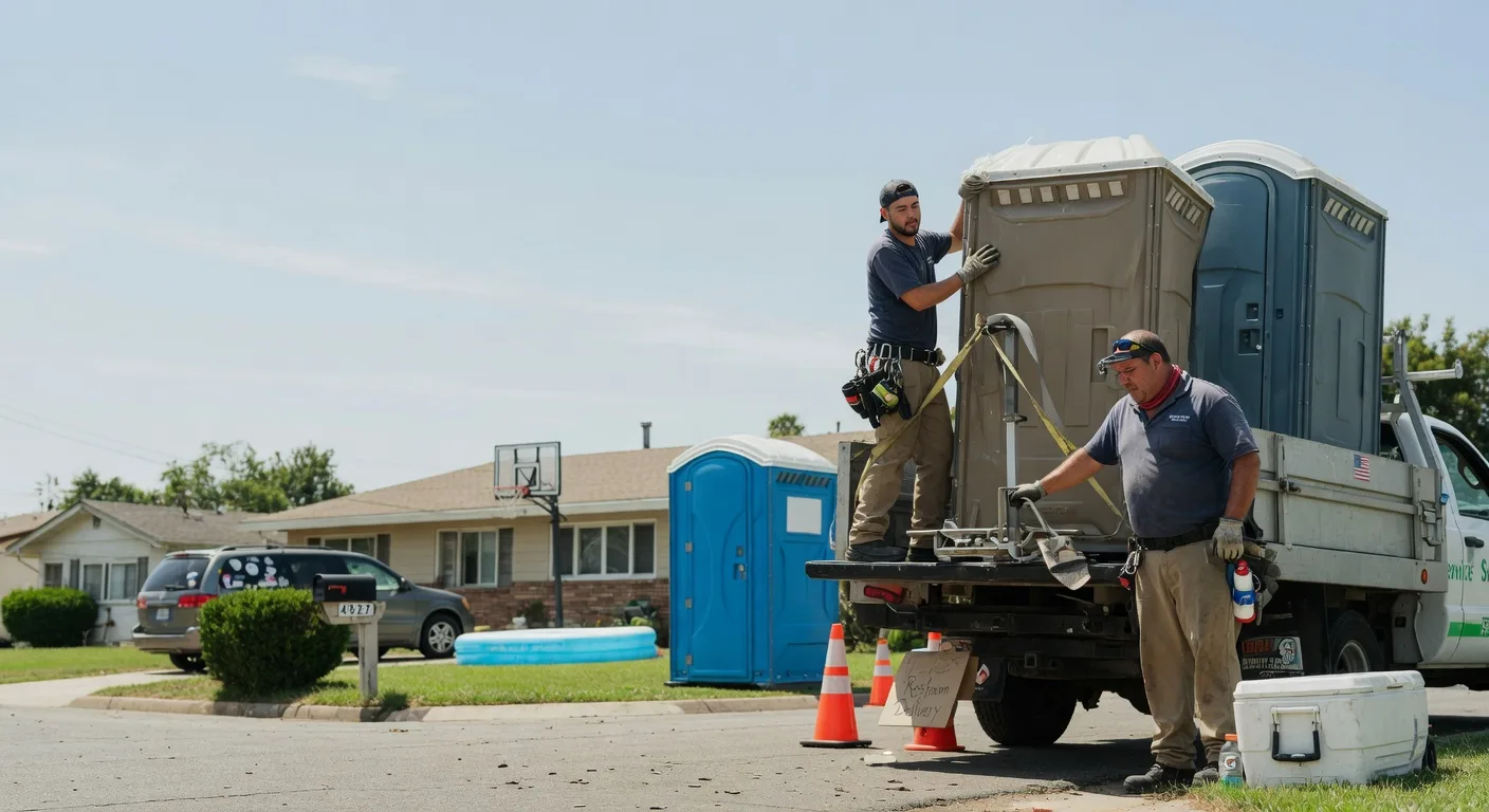 Porta Potty Rental in Hallieford, VA near me